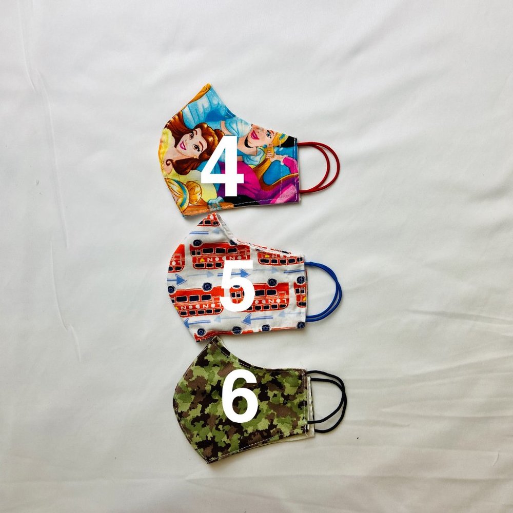 MAKE IN USA Kid Cloth Washable Reusable Face Mask - Picture 3 of 4